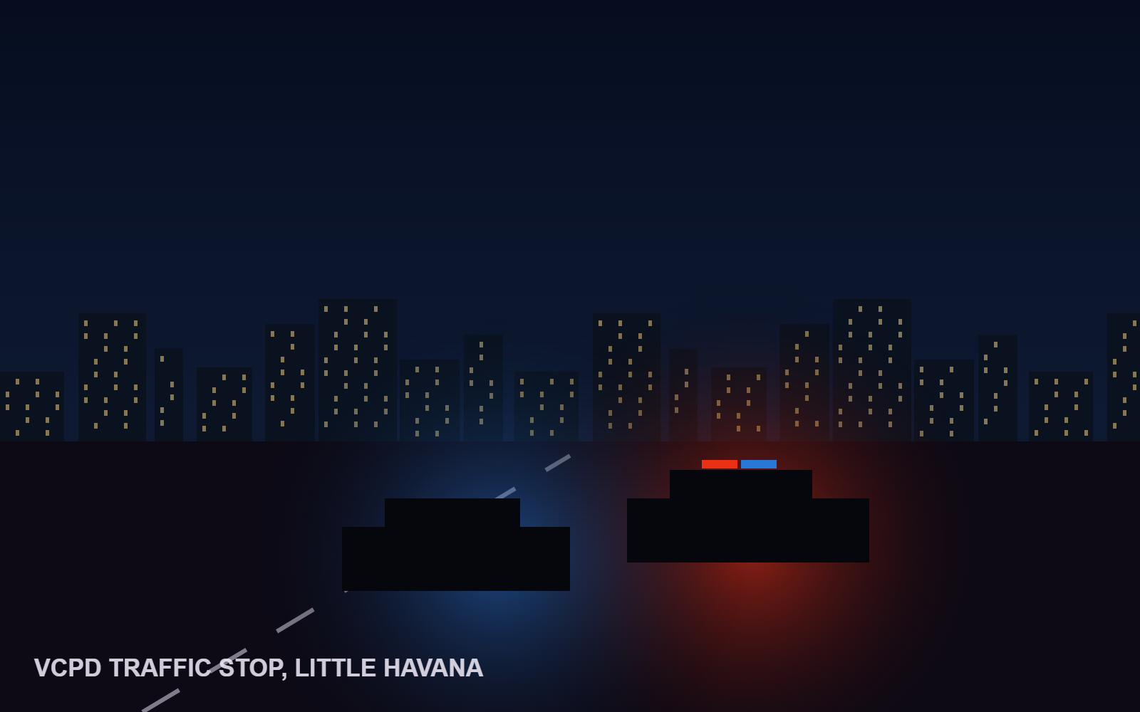 Screenshot slot — VCPD traffic stop